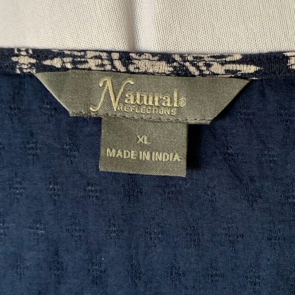 Blue short sleeve top - Picture 5 of 5